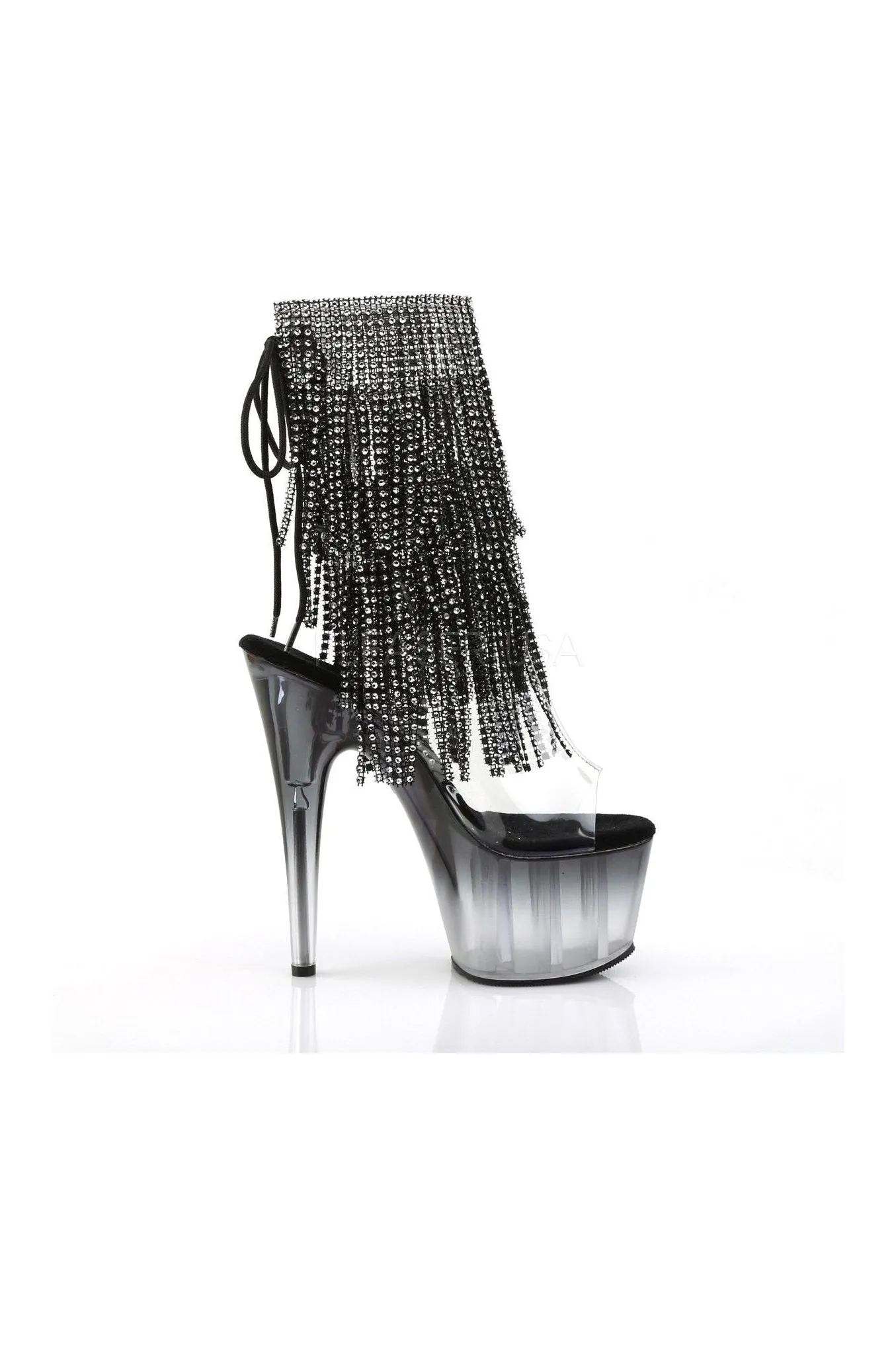 ADORE-1017RSFT Platform Boot  | Black Vinyl