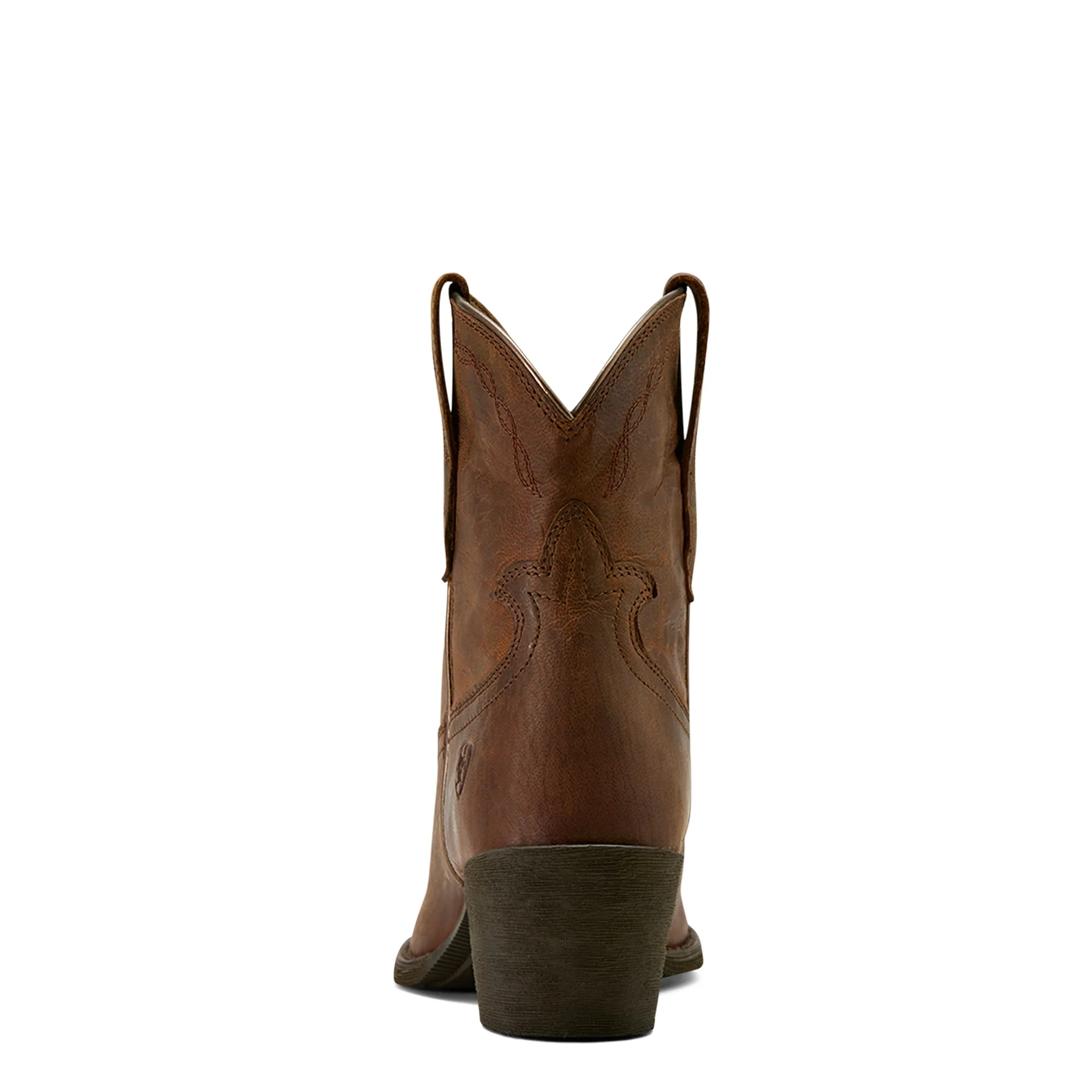 Ariat Ladies 10061308 Maggie Ankle Western Boots in Sassy Brown