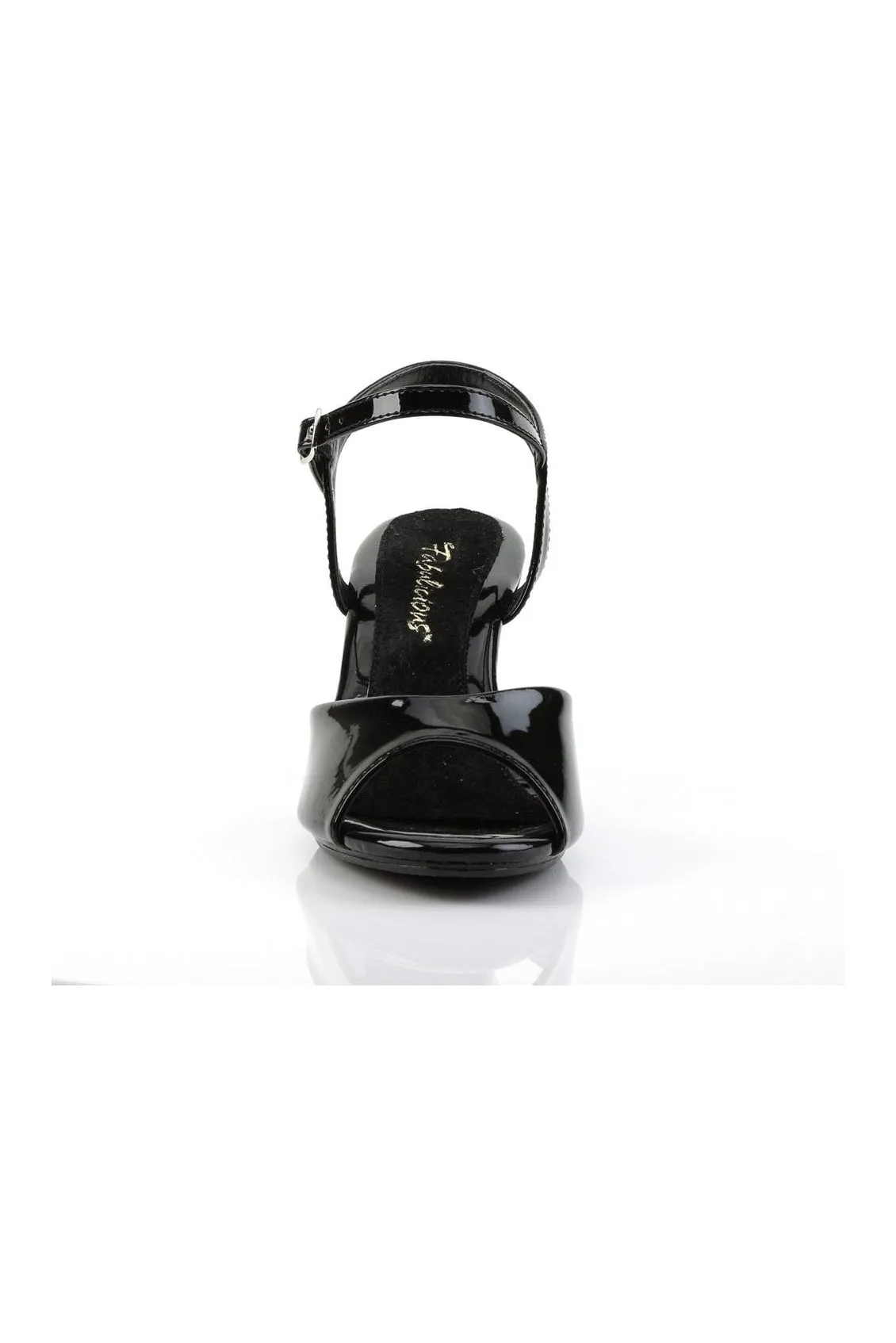 BELLE-309 Sandal | Black Patent