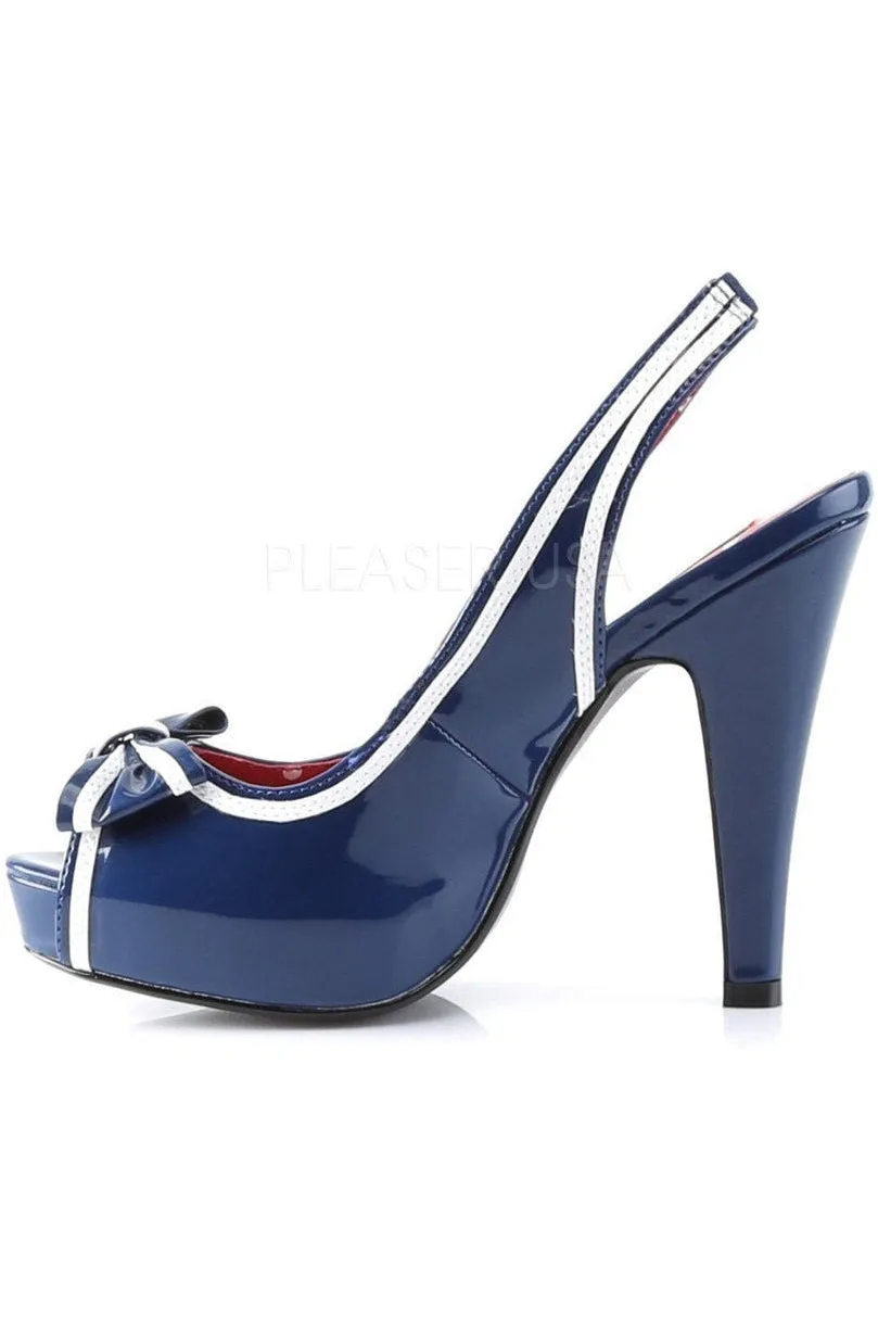 BETTIE-05 Sandal | Blue Patent