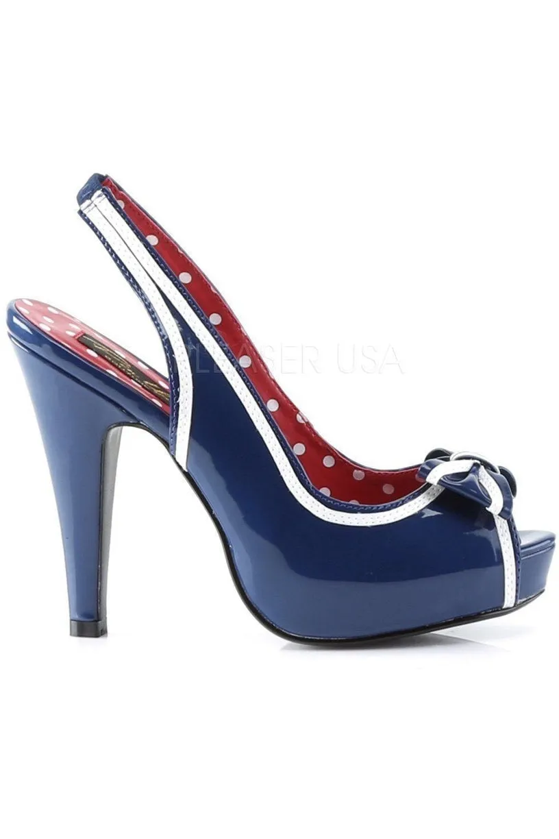 BETTIE-05 Sandal | Blue Patent