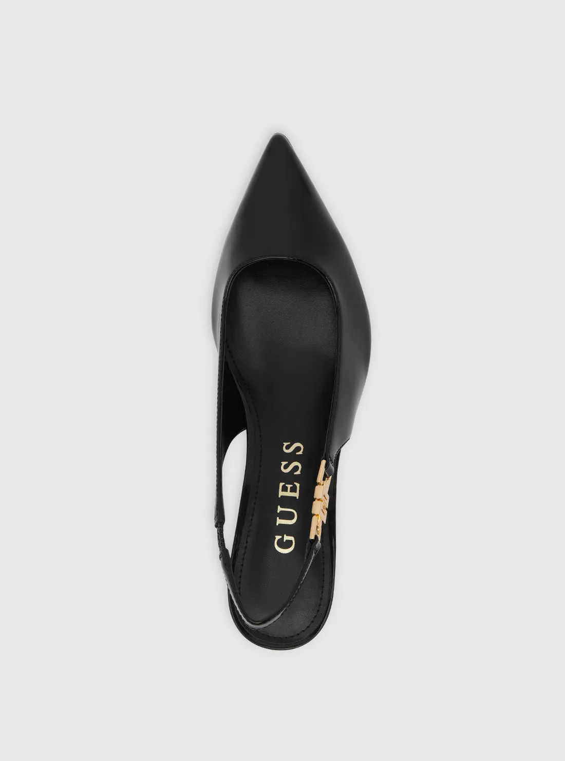 Black Zabela Sling Back Heel