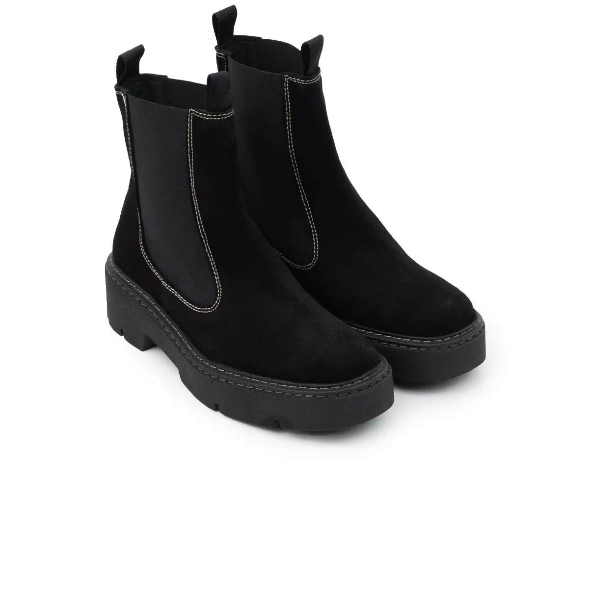 Columbus Black Suede