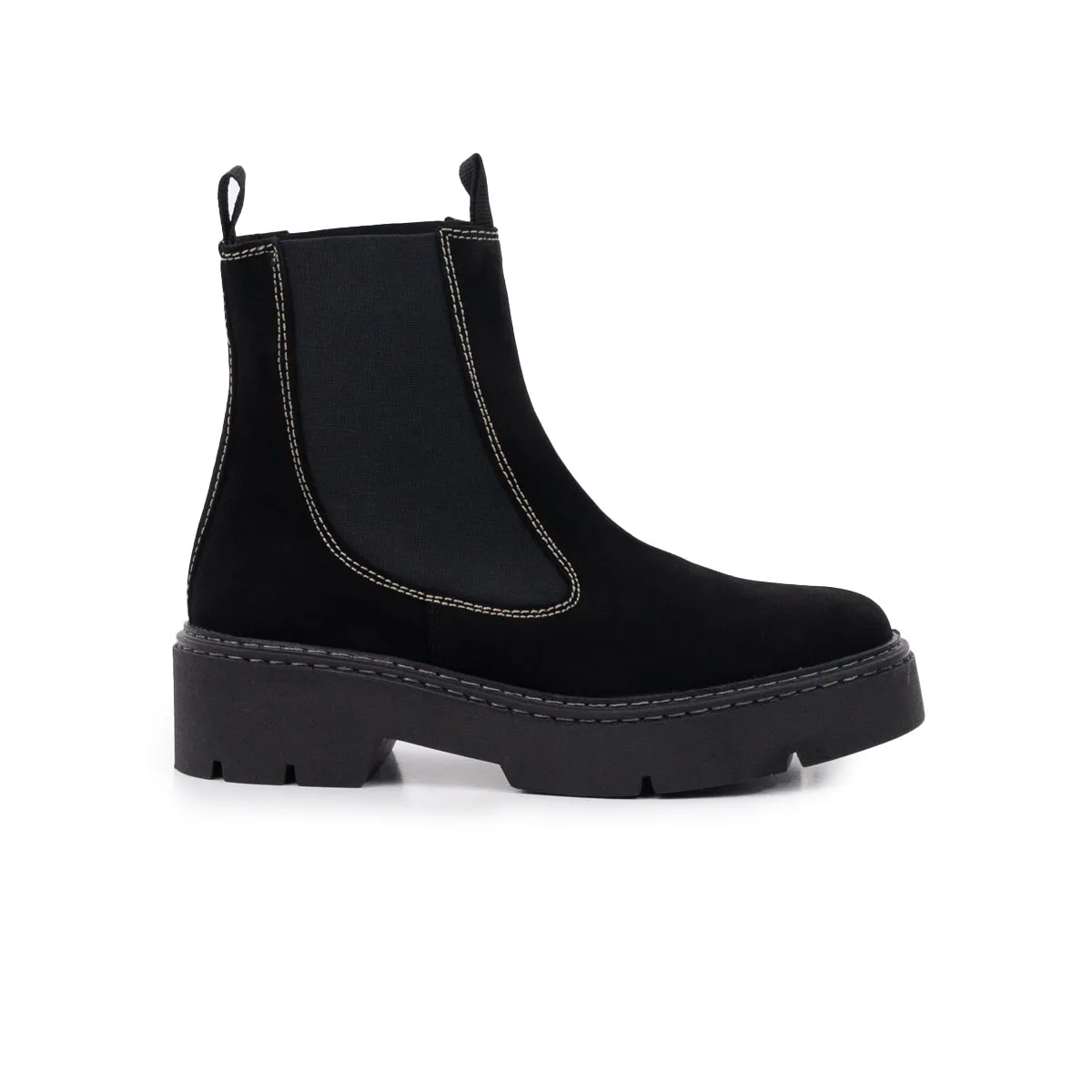 Columbus Black Suede