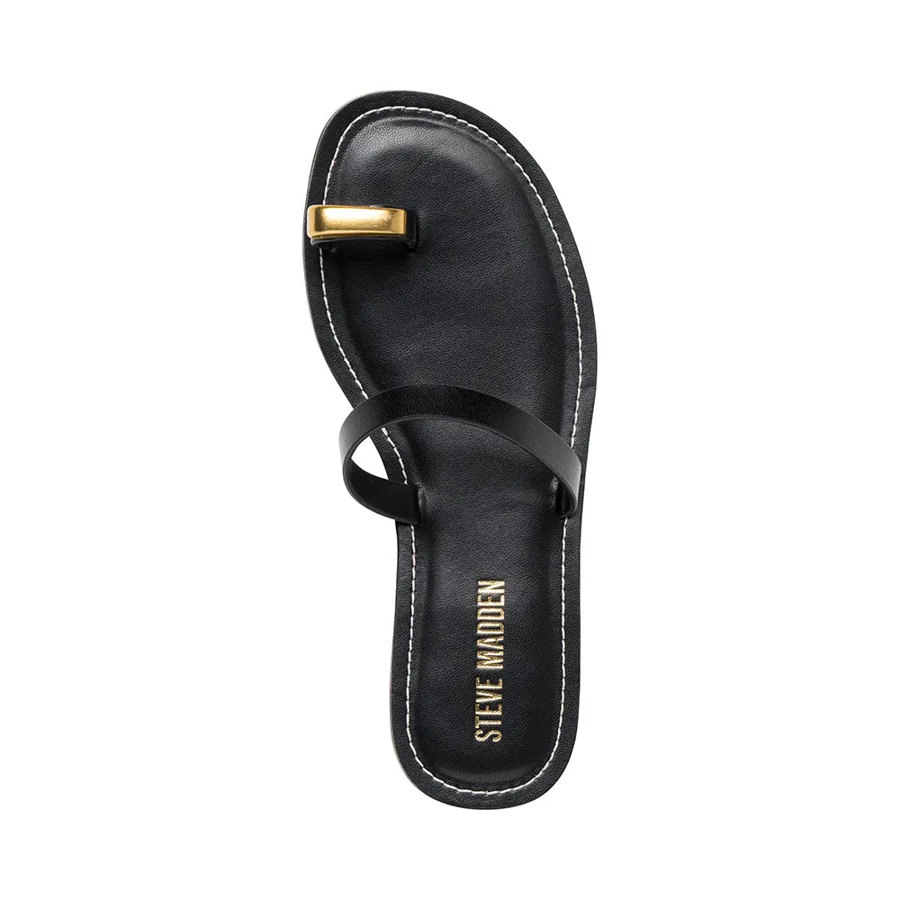 Copse Slide BLACK LEATHER