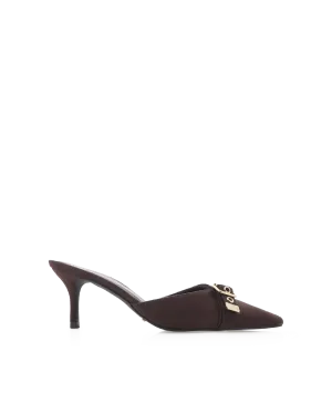 DAIJA - DARK CACAO SUEDE-GOLD