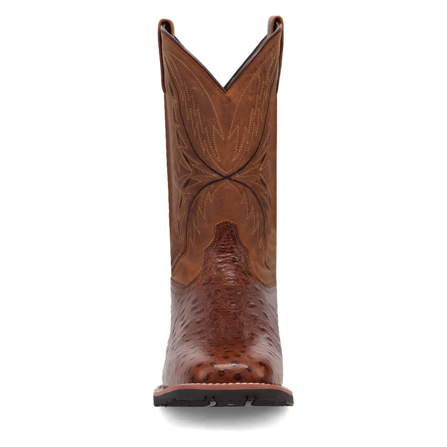 Dan Post Mens Stride Chocolate Leather Work Cowboy Boots