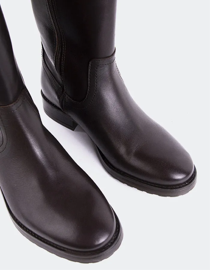 Delorre Brown Leather