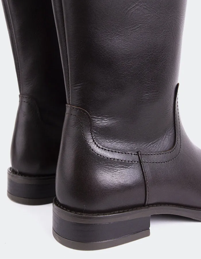 Delorre Brown Leather