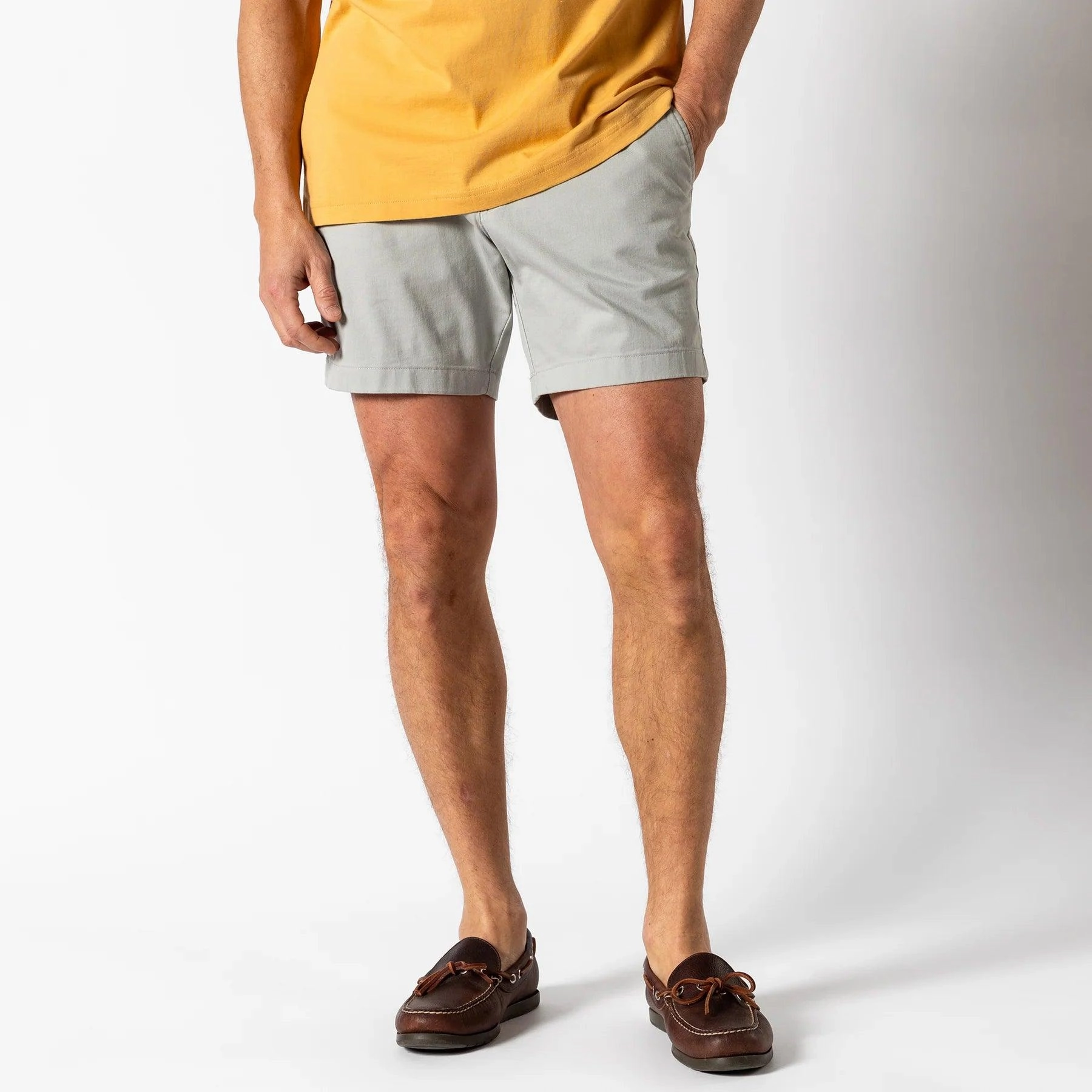 Duck Head 7" Gold School Chino Short - Graystone