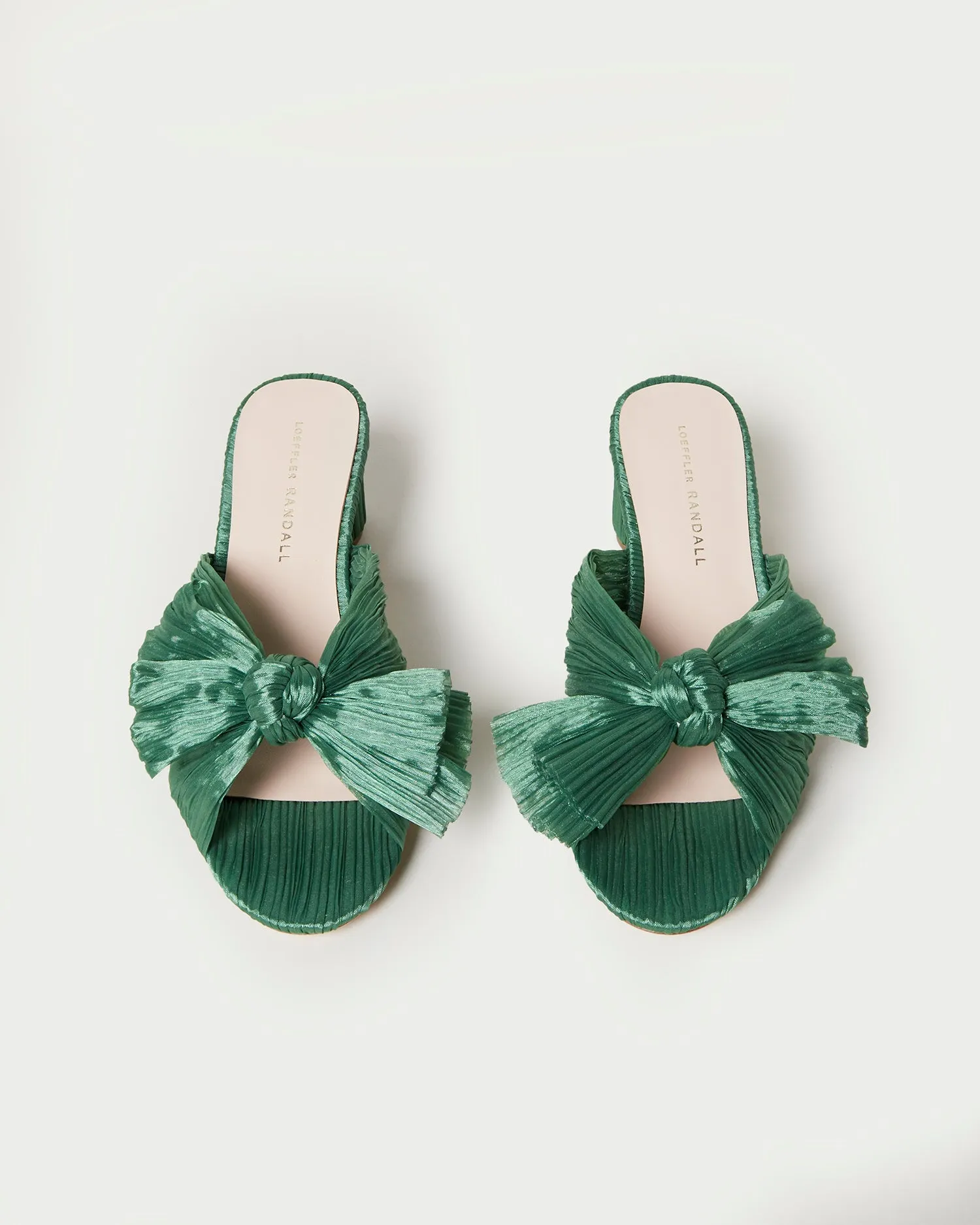 Emilia Pleated Knot Mule