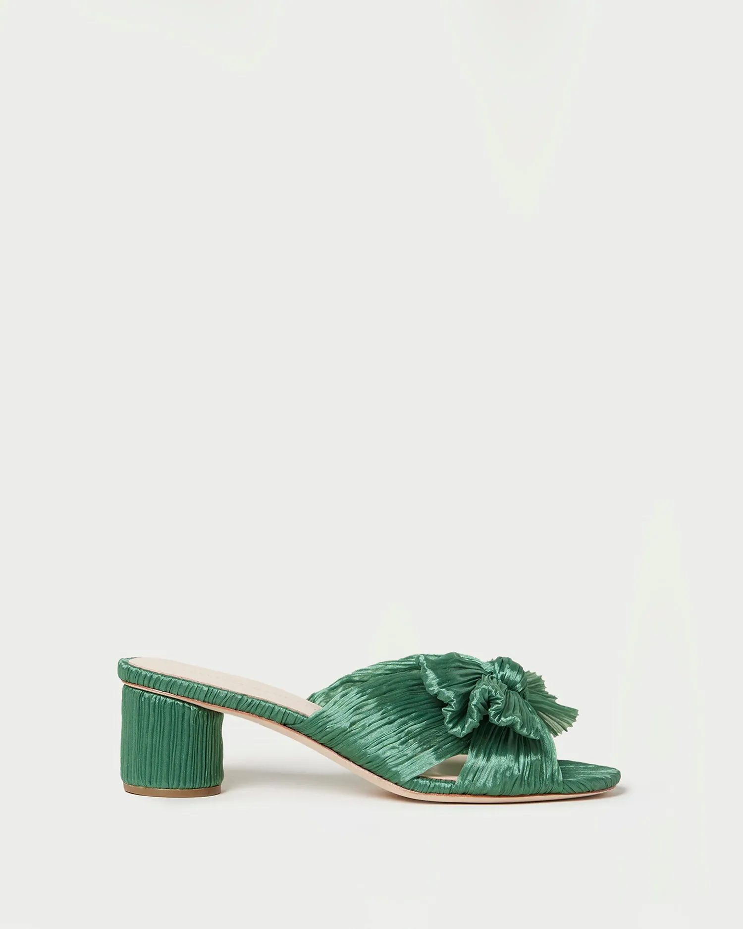 Emilia Pleated Knot Mule