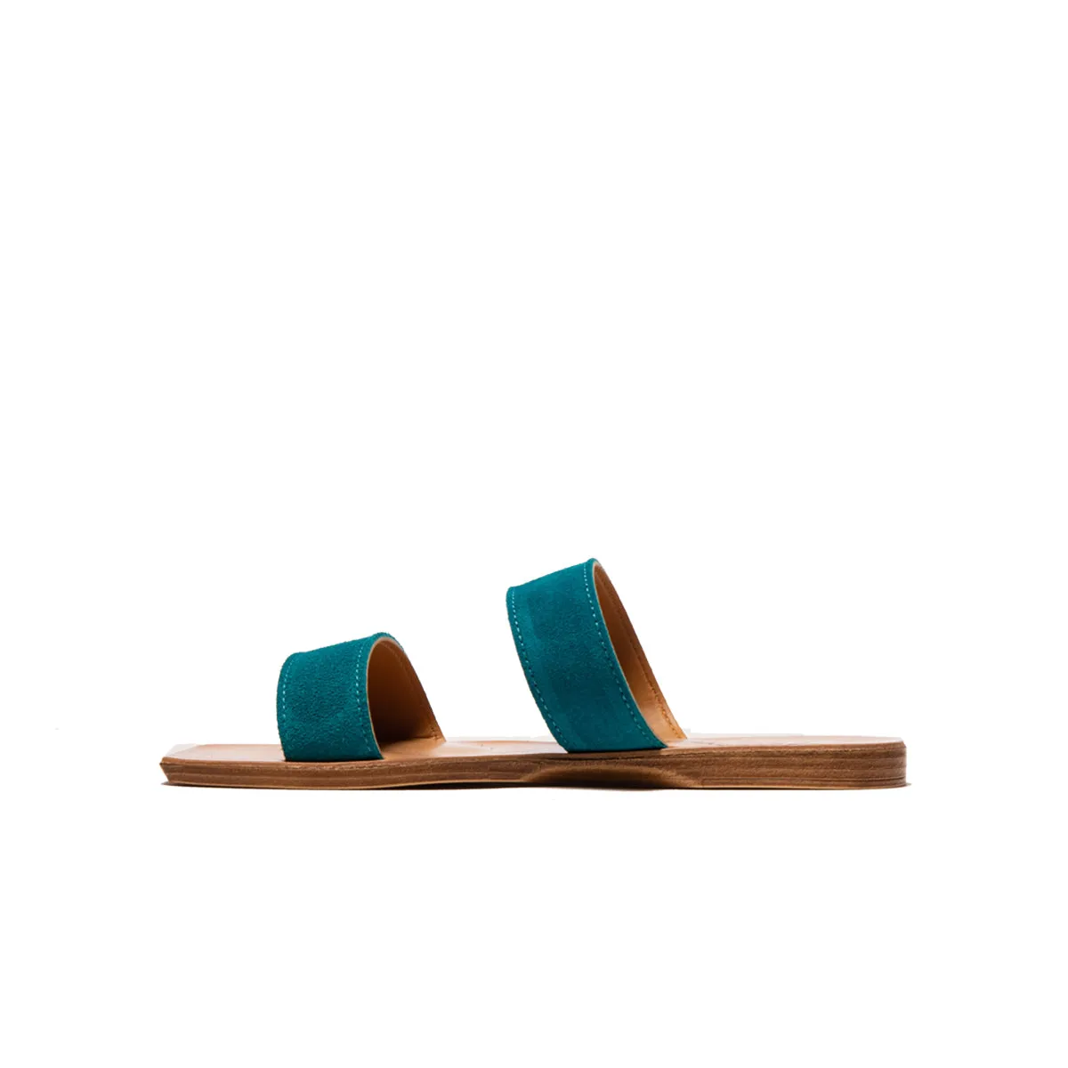Fayola Turquoise Suede