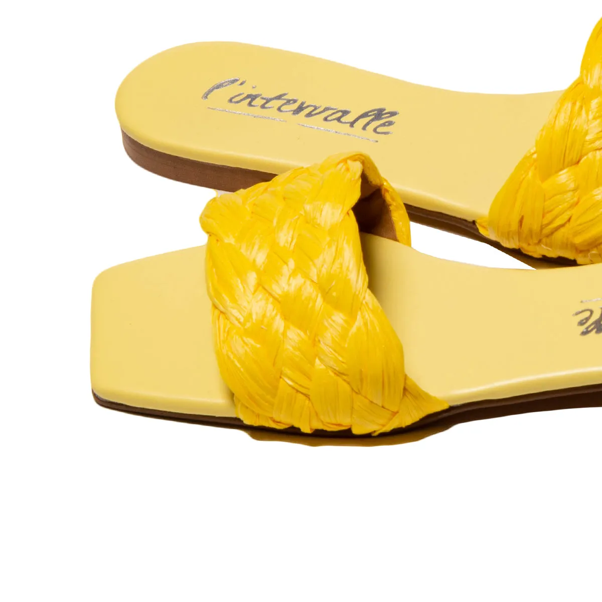 Gella Yellow Rafia