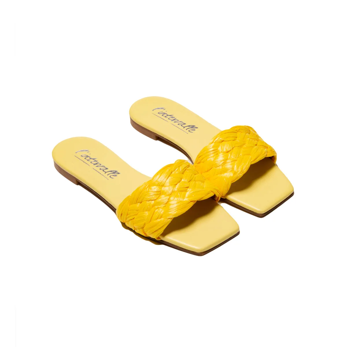 Gella Yellow Rafia