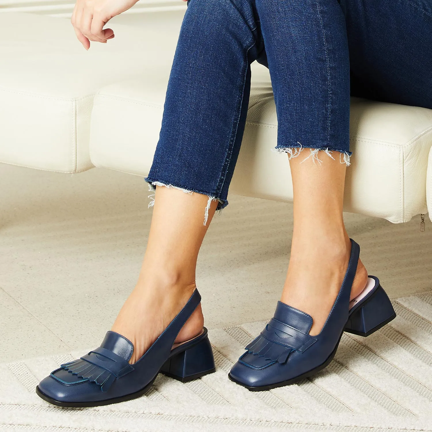 Gigi: Denim Leather