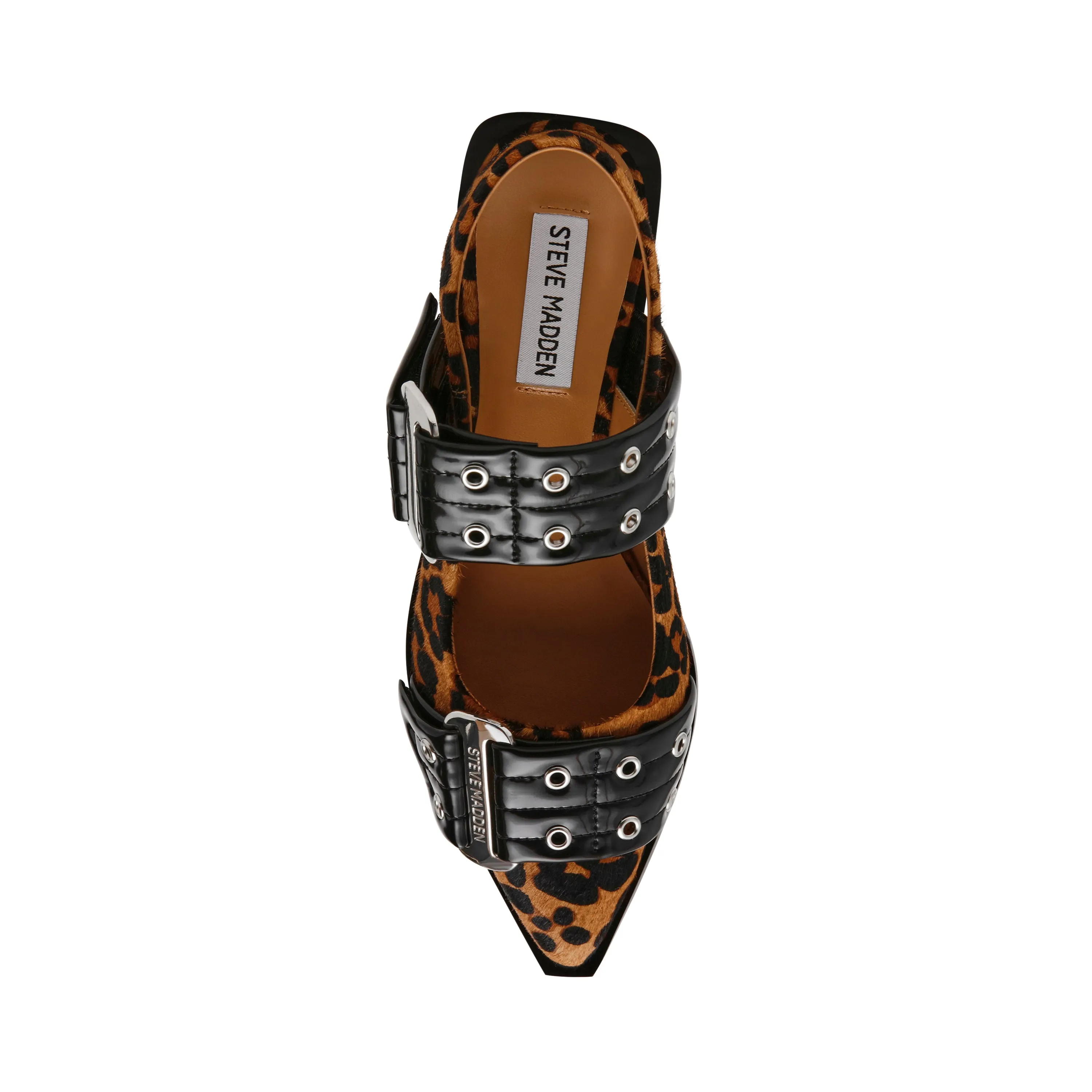 Grand Ave-L Flat Shoe BLACK/ LEOPARD