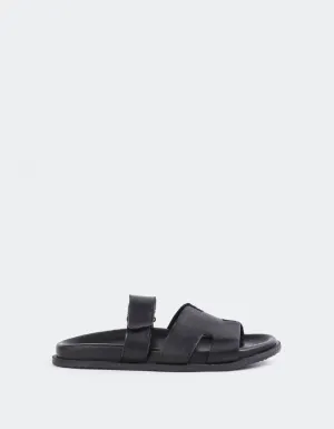 Gustave Black Leather