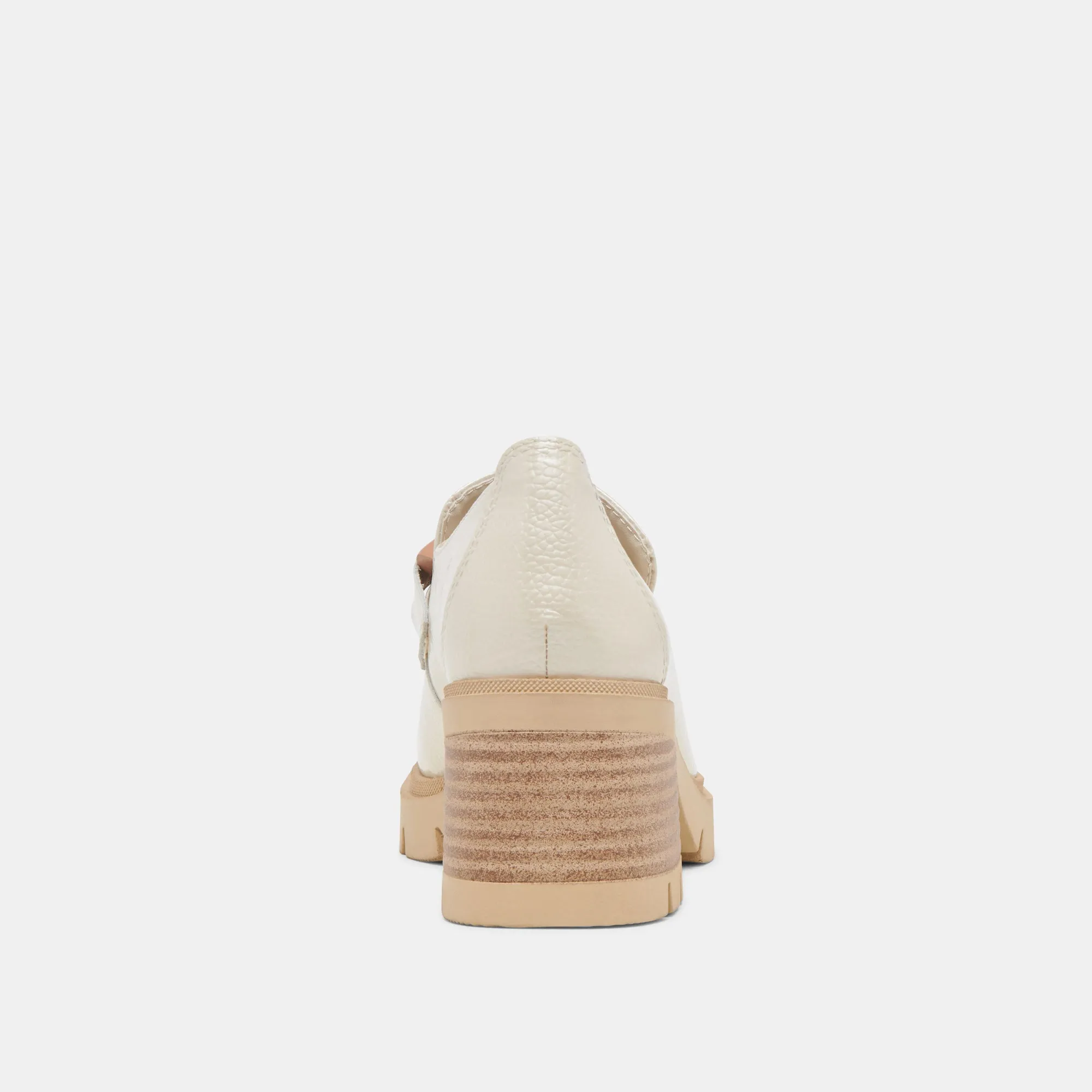 HAROLD HEELS IVORY PATENT LEATHER - re:vita