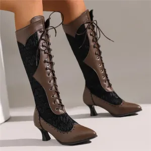 High Heel Ankle Boots For Women