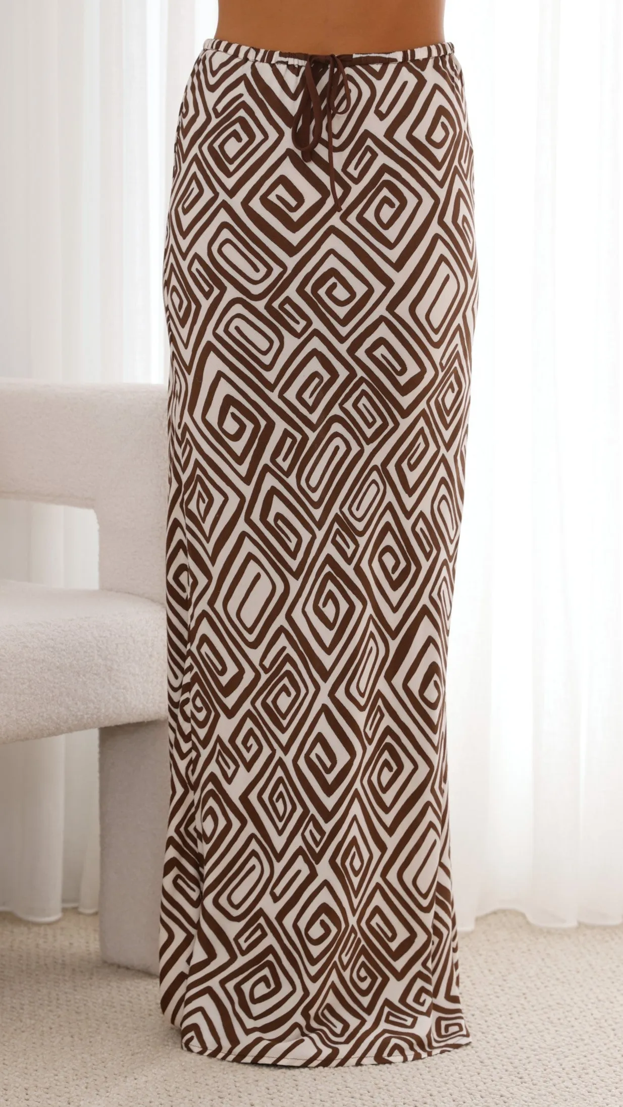 Jacarra Maxi Skirt - Cairo Print