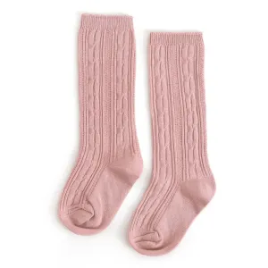 Knee High Socks - Blush