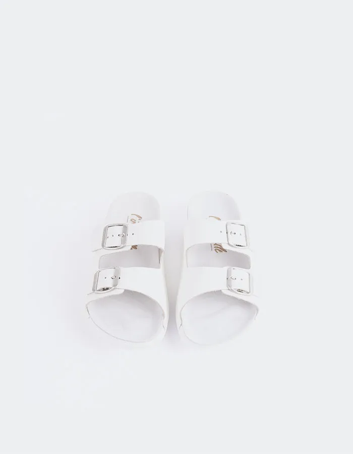 Letizia White Leather