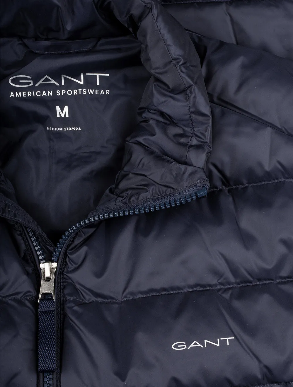 Light Down Vest Evening Blue