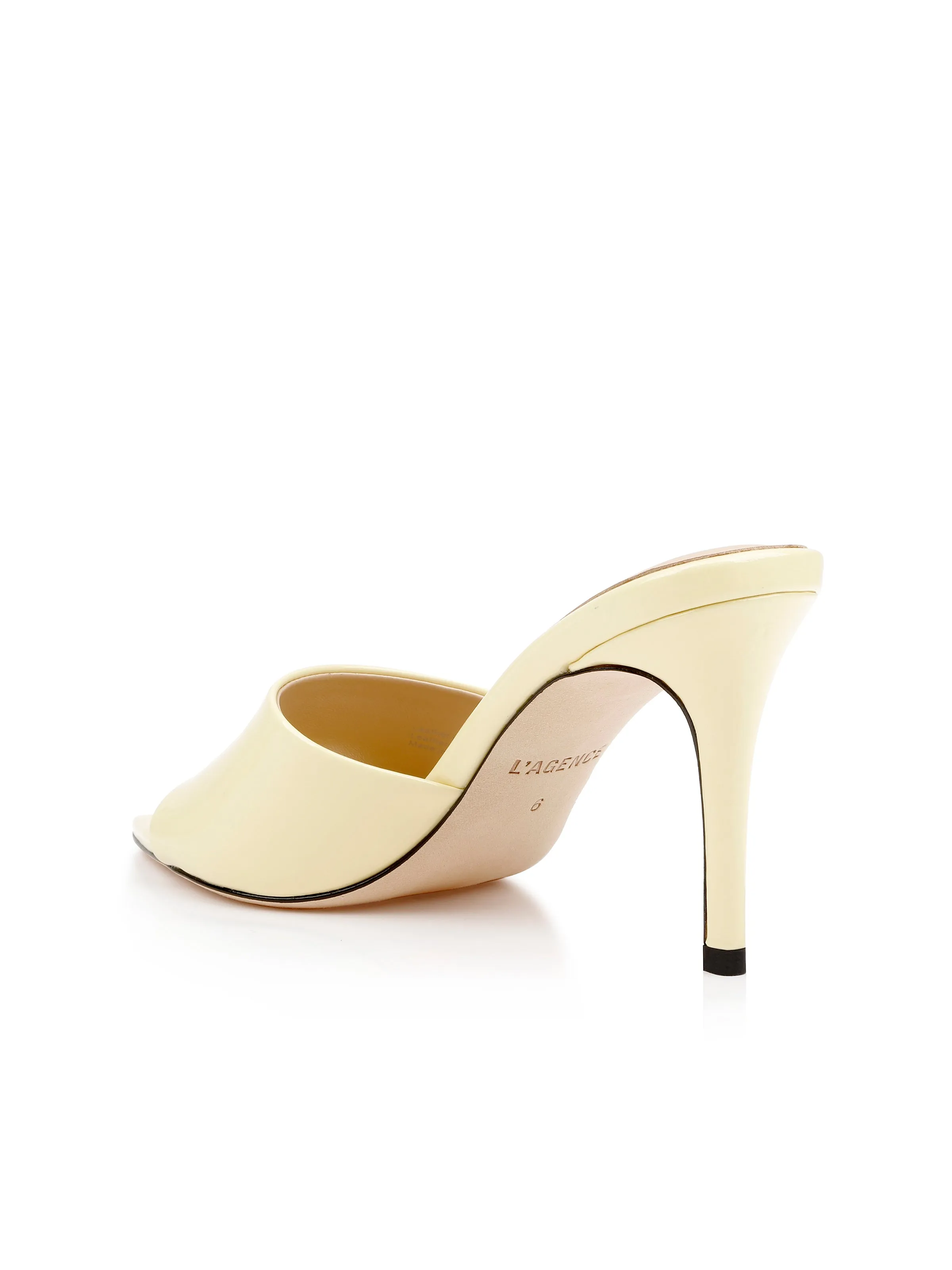 Lolita Leather Open-Toe Mule