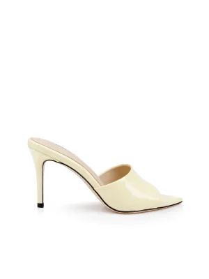 Lolita Leather Open-Toe Mule