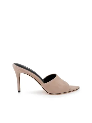 Lolita Suede Open-Toe Mule