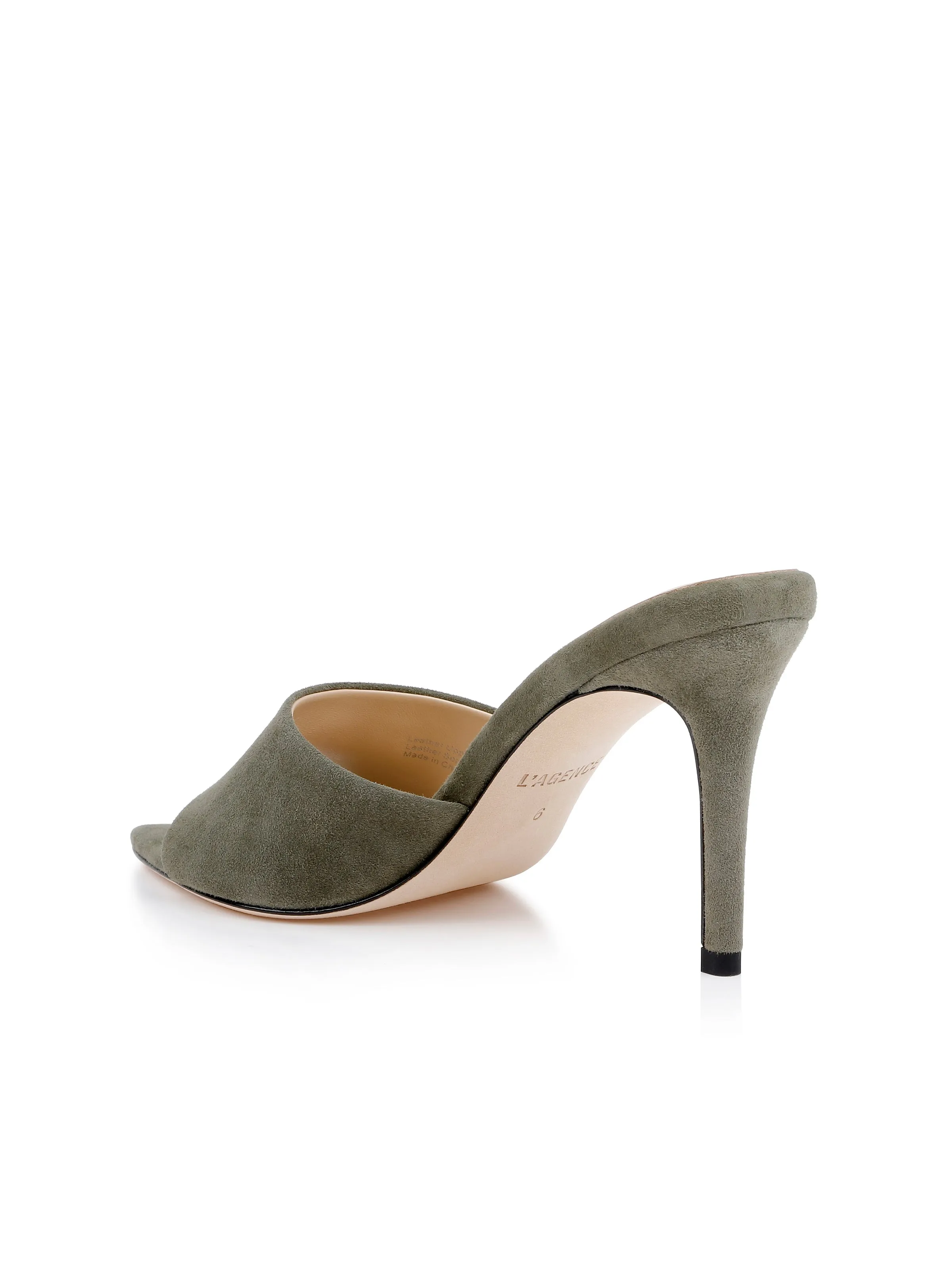 Lolita Suede Open-Toe Mule