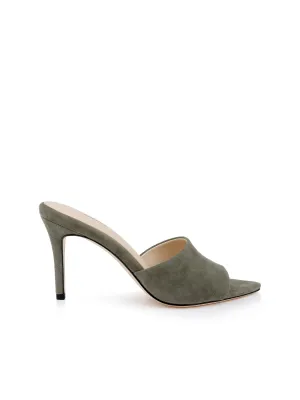 Lolita Suede Open-Toe Mule