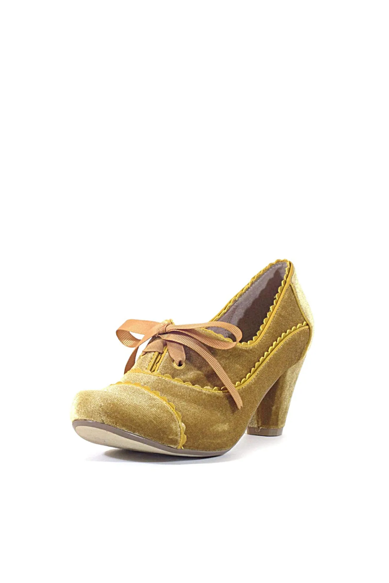 Madison Velvet Retro Heels
