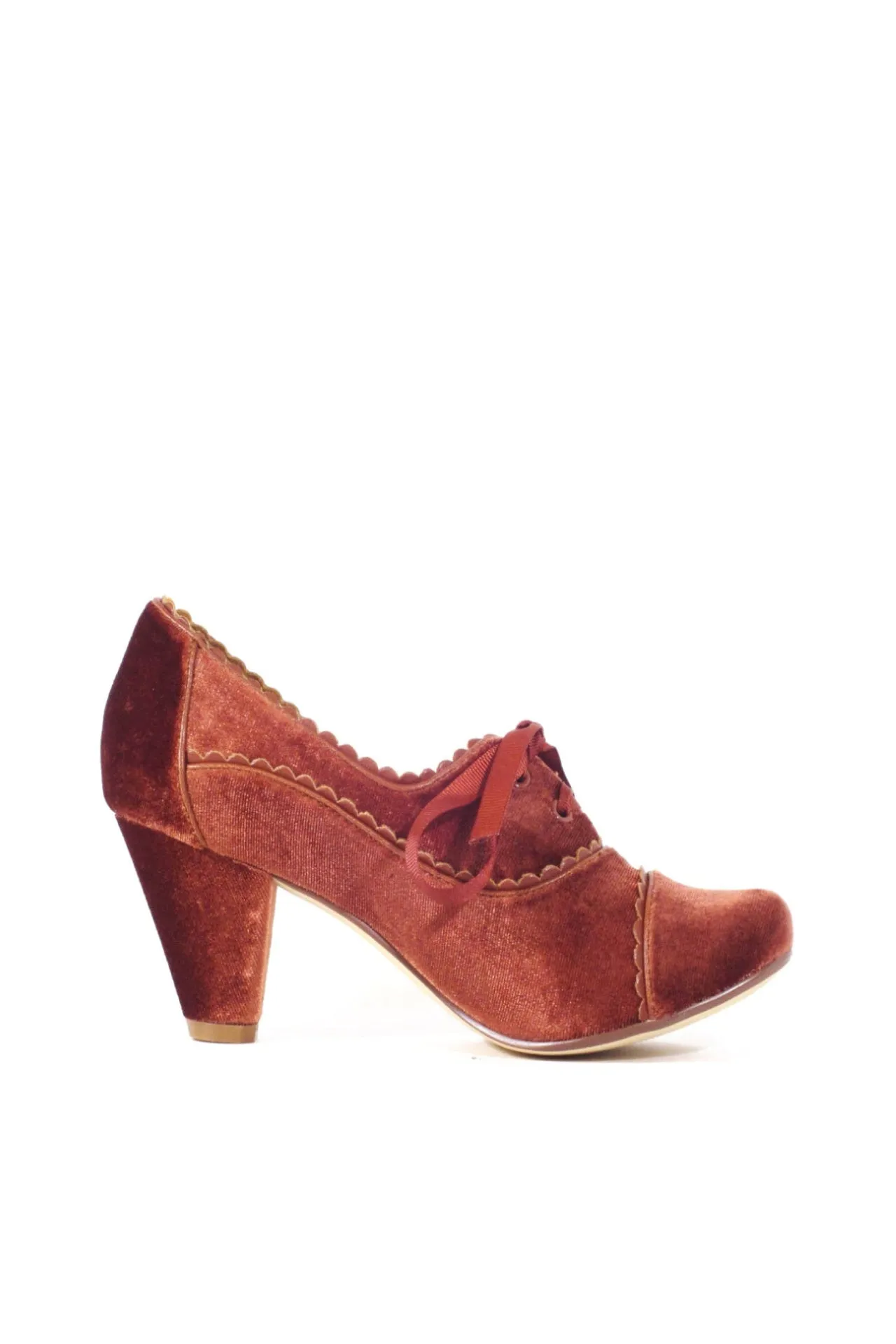 Madison Velvet Retro Heels