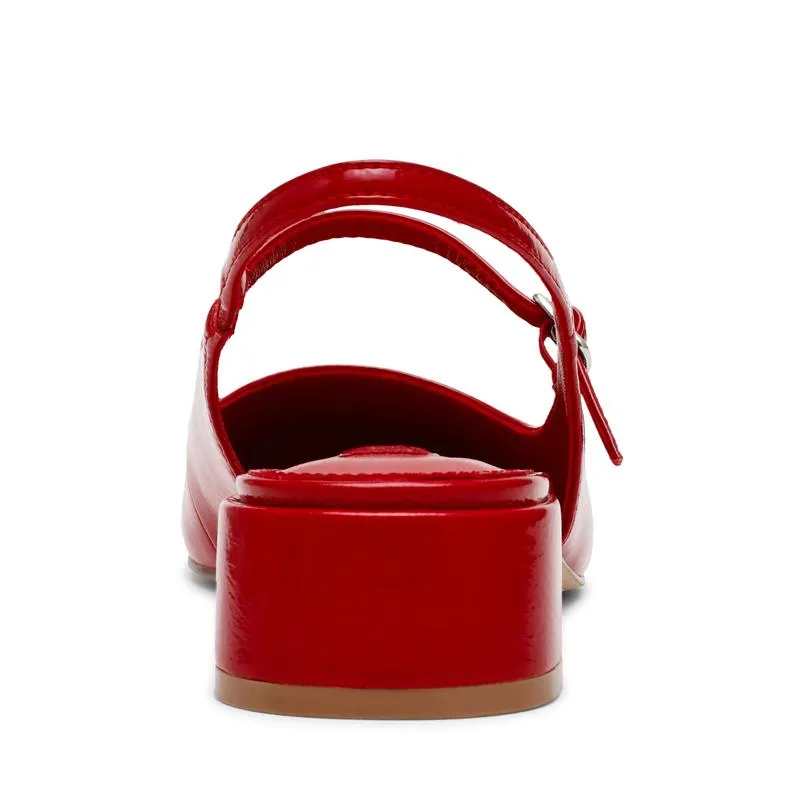 Marjorie Pump CHERRY RED