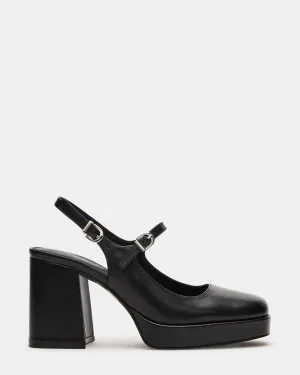 MITRIA BLACK LEATHER