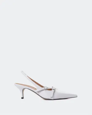 Montrose White Leather