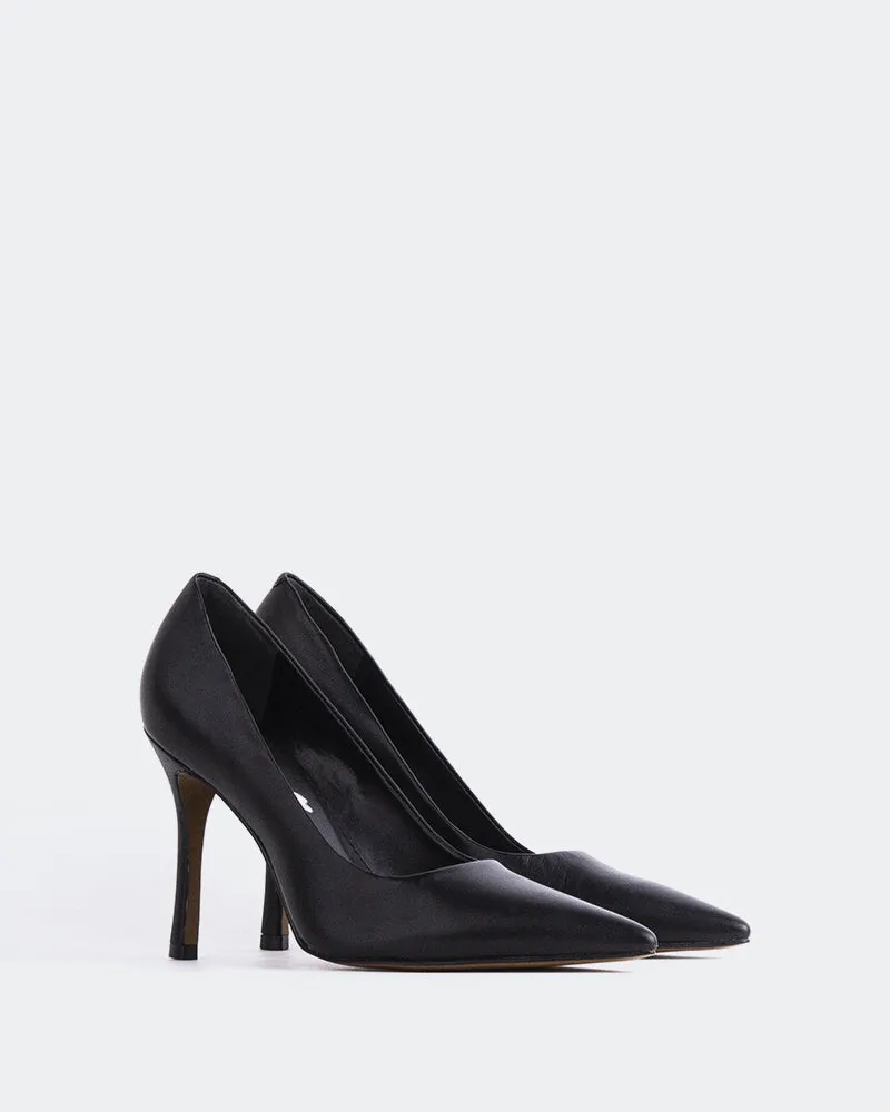 Moraya Black Leather