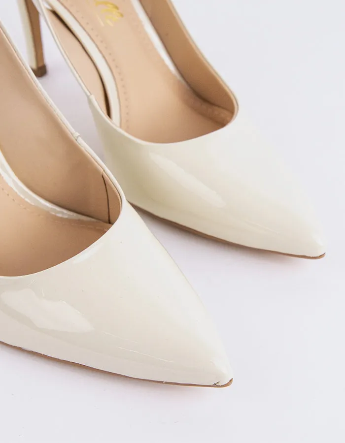 Morisha Off White Patent