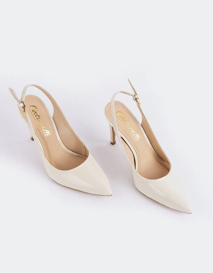 Morisha Off White Patent