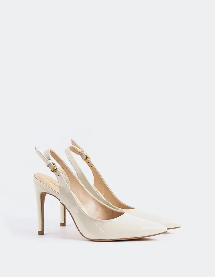 Morisha Off White Patent
