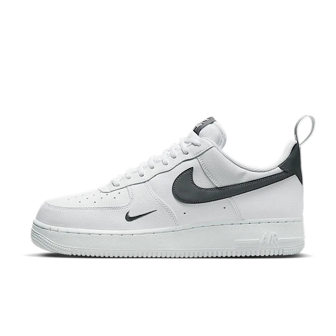 Nike Air Force 1 Low '07 LV8 White Metallic Dark Grey