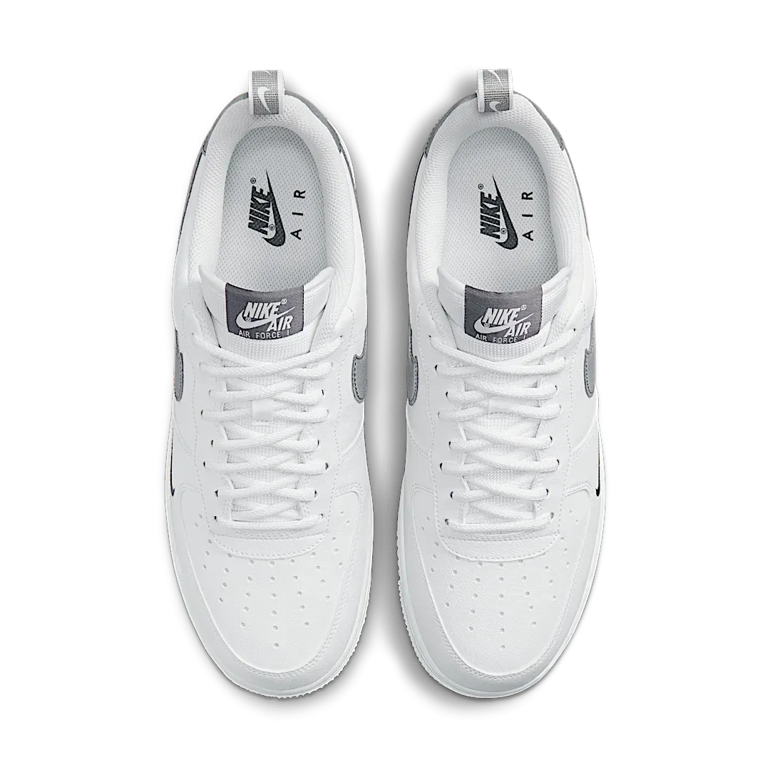 Nike Air Force 1 Low '07 LV8 White Metallic Dark Grey