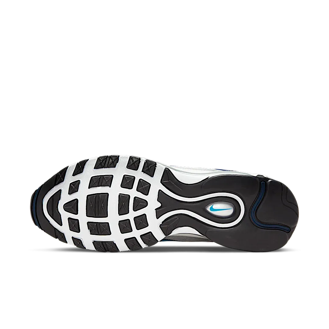 Nike Air Max 97 Metallic Silver Chlorine Blue