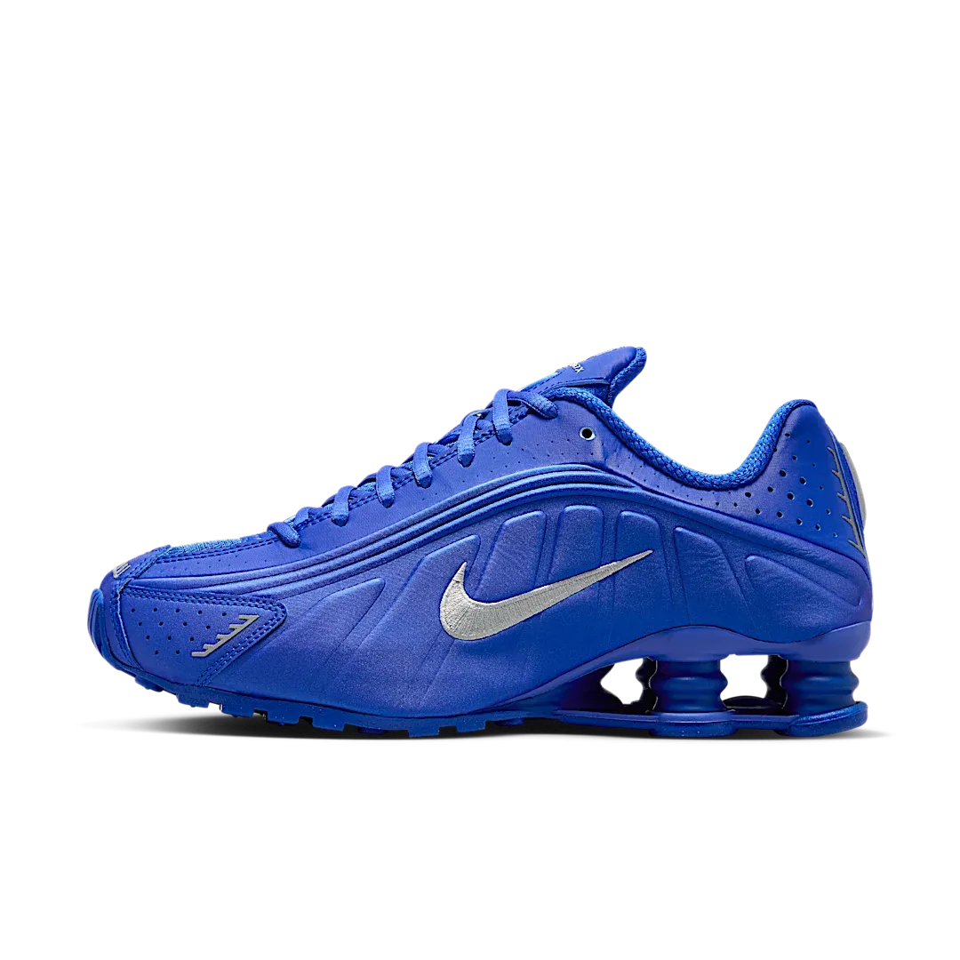 Nike Shox R4 Racer Blue Metallic Silver