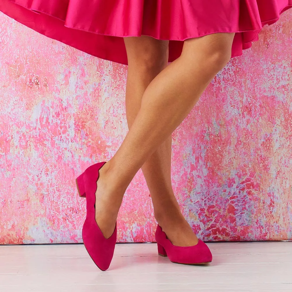 Nova: Fuchsia Suede
