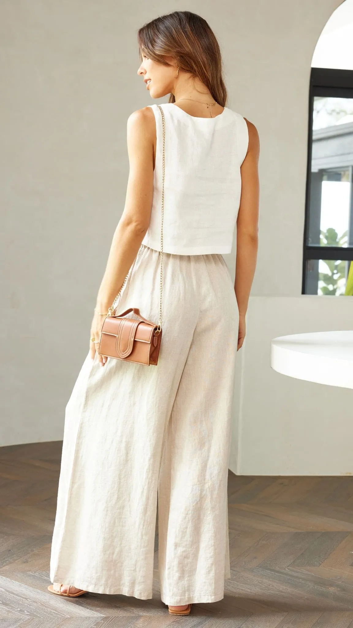 Oceana Pants - Natural