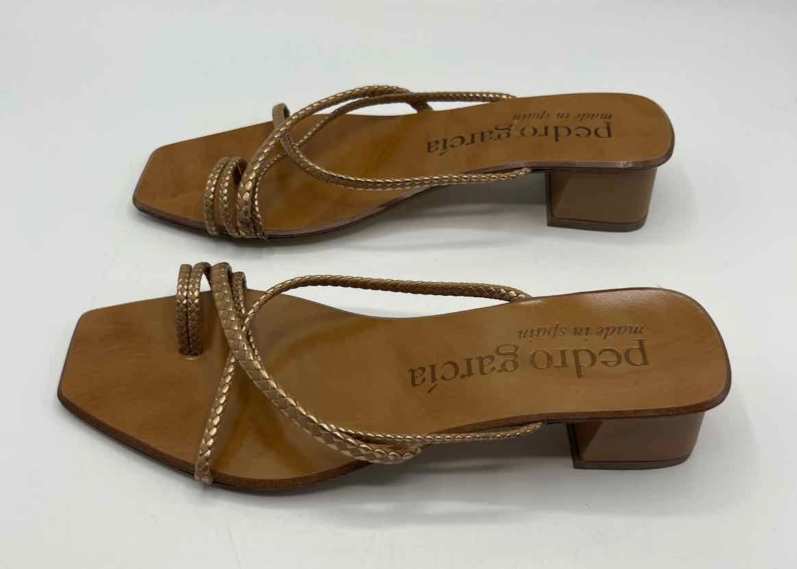 Pedro Garcia Brown and Gold Size 37 Shoes