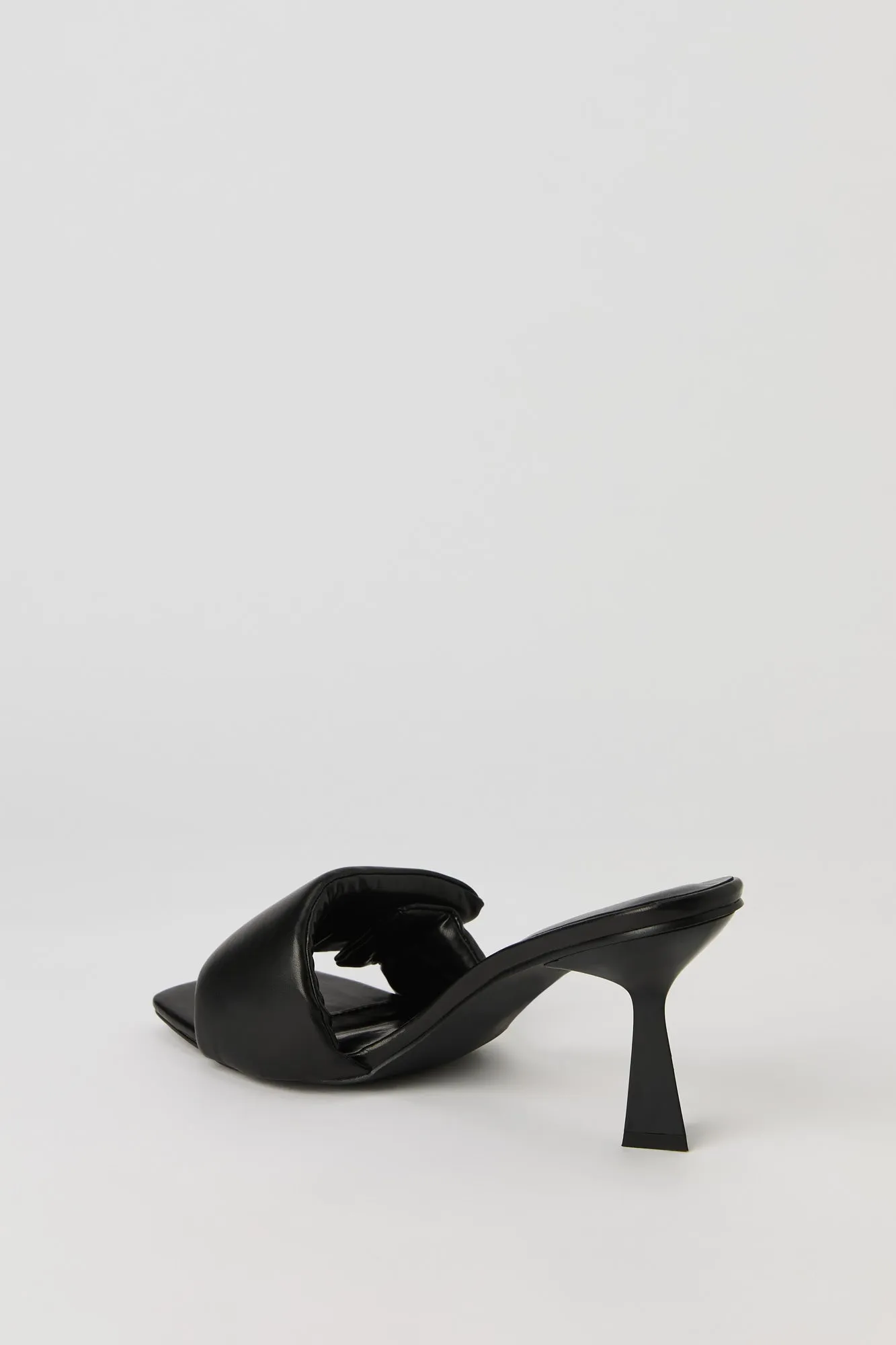 Puffy Heeled Sandal